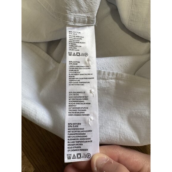 Tommy Bahama Men Button Down Long Sleeve Shirt Silk Cotton Blend Size XXL Preppy - Picture 9 of 15